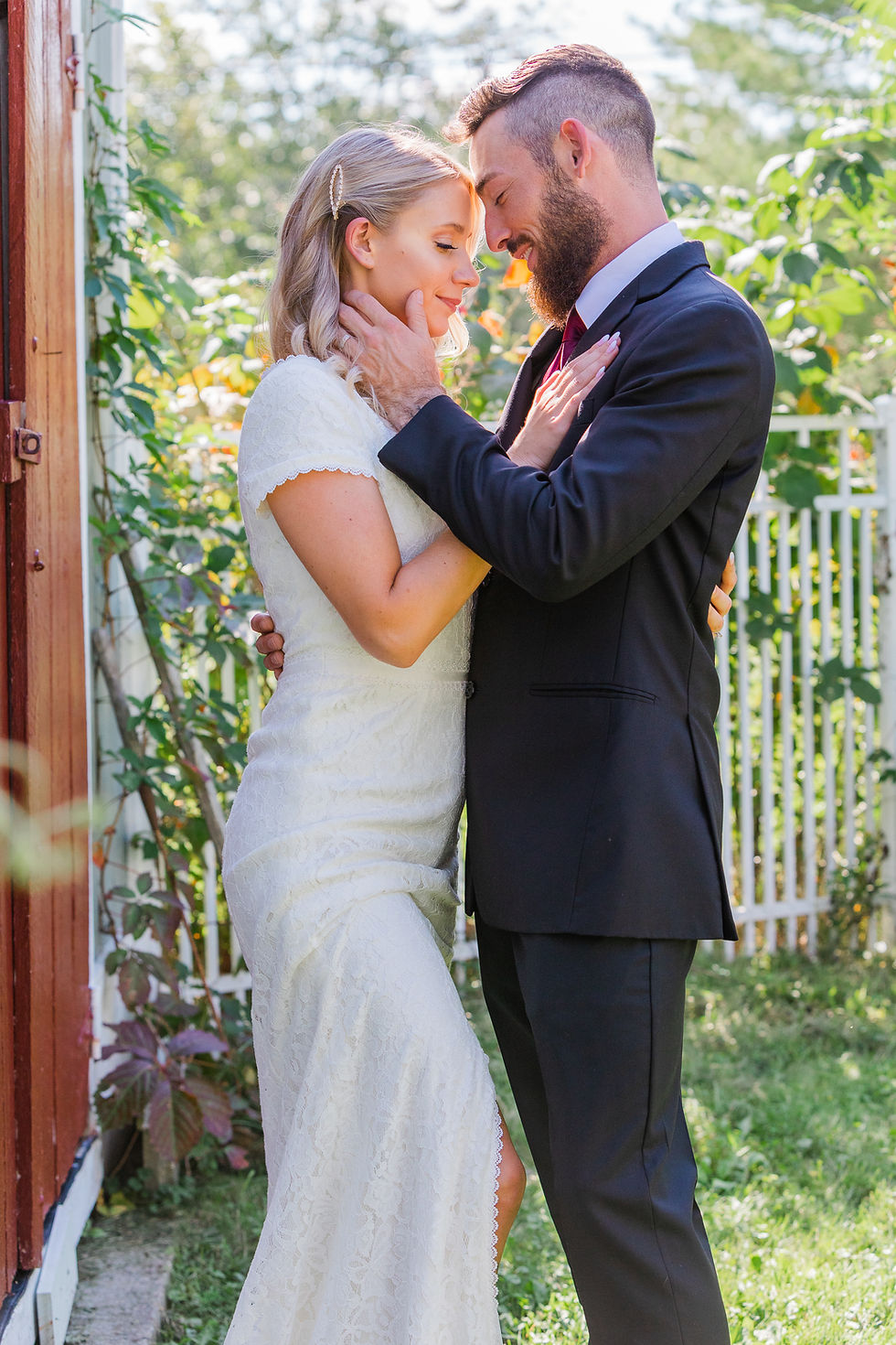 Maine Garden Wedding