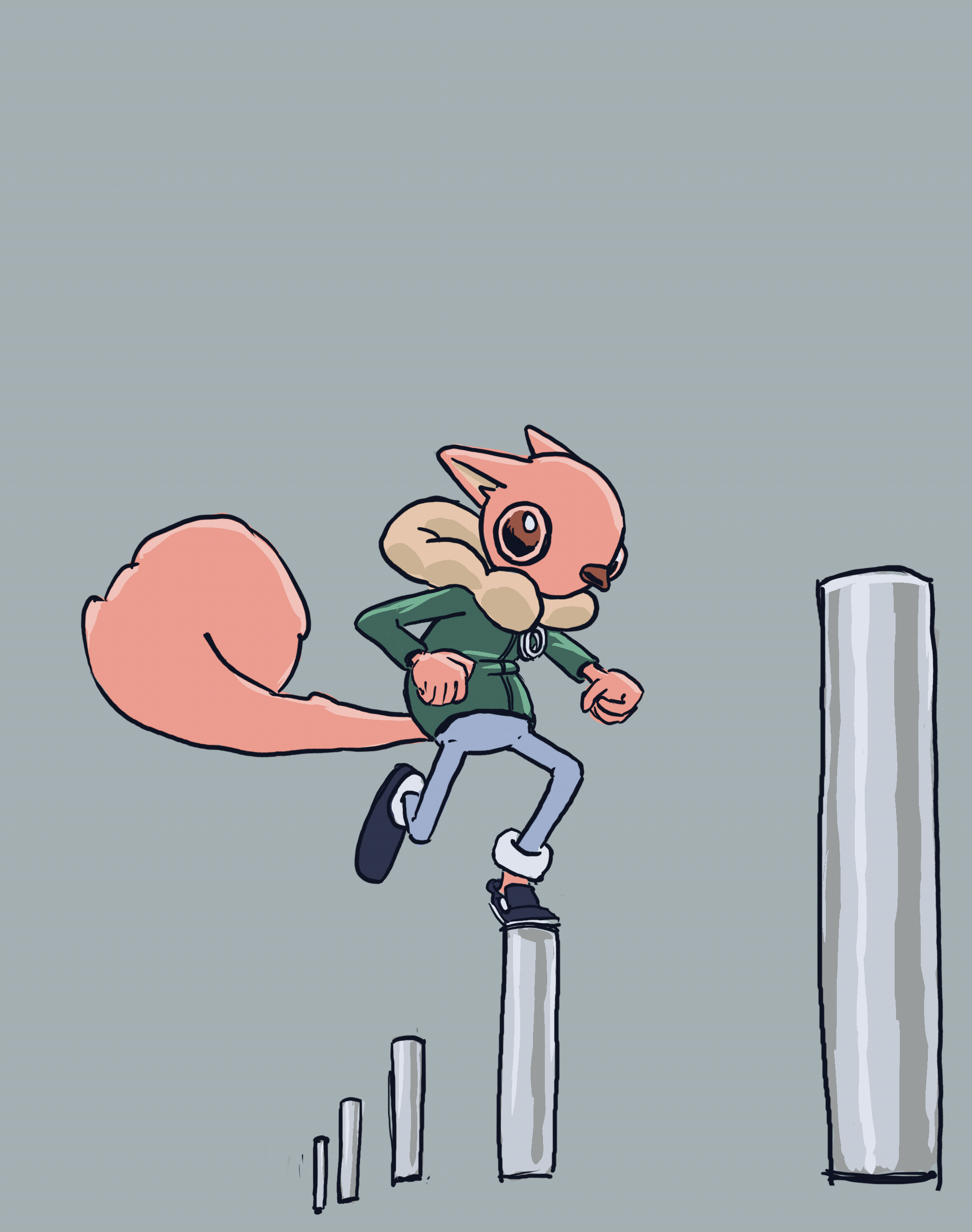 Bollard hop.gif
