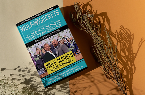 Wolf Secrets Book by The Ligon Brothers, Master Any Negotiation