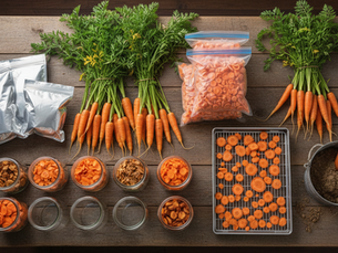 6 Ways to Best Preserve Carrots for Long Term Storage