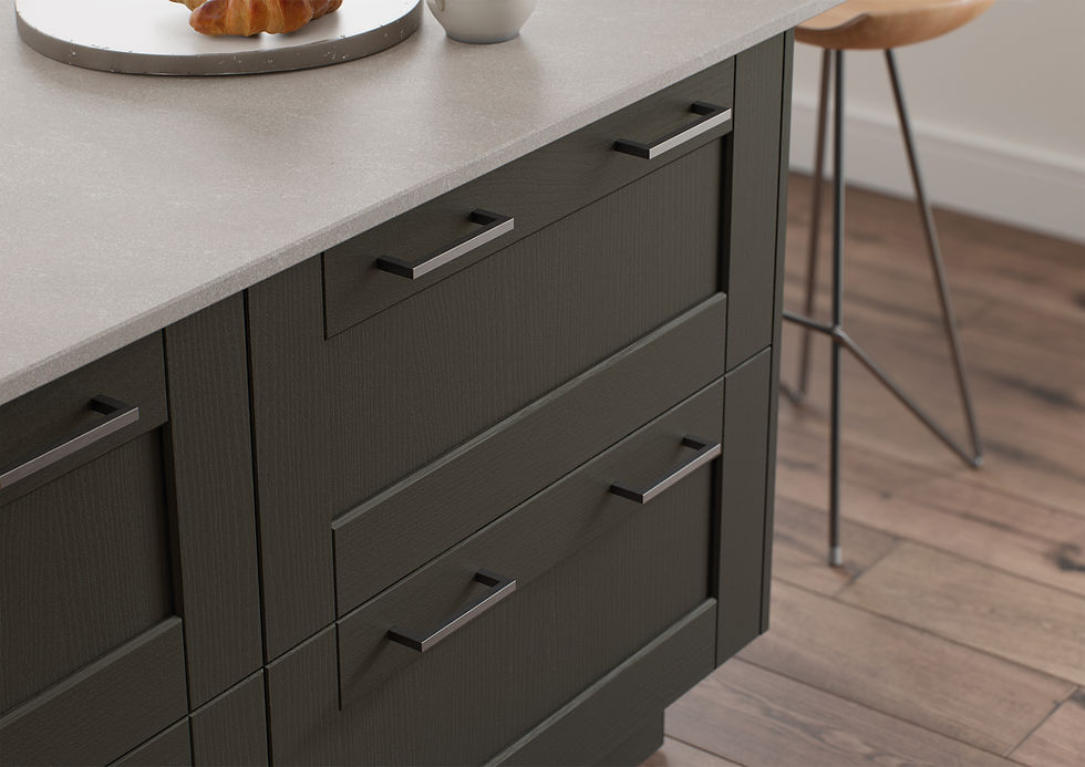 Dark Industrial Kitchen