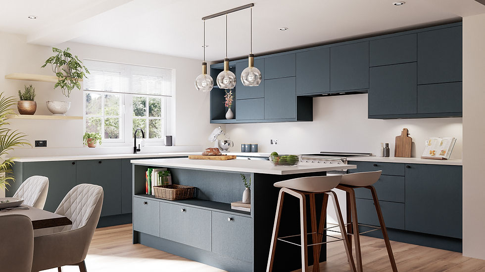 Linwood in Deep Blue