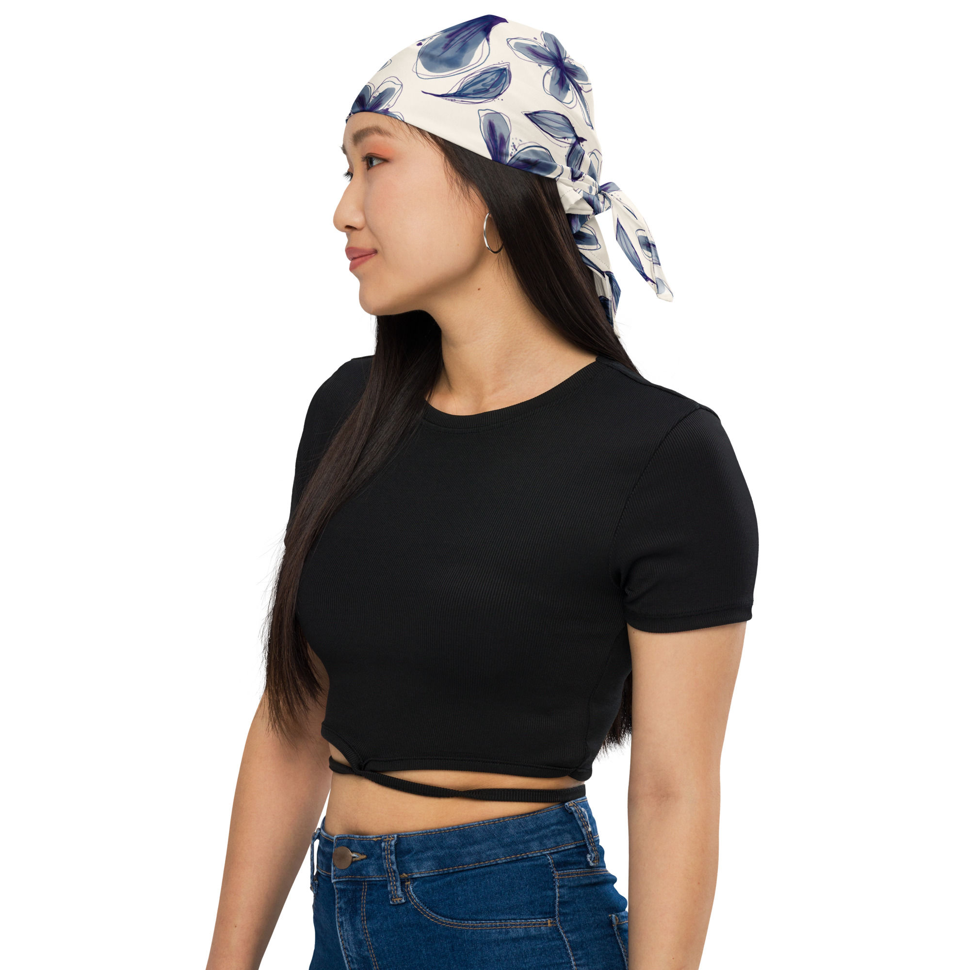 Floral All-over print bandana