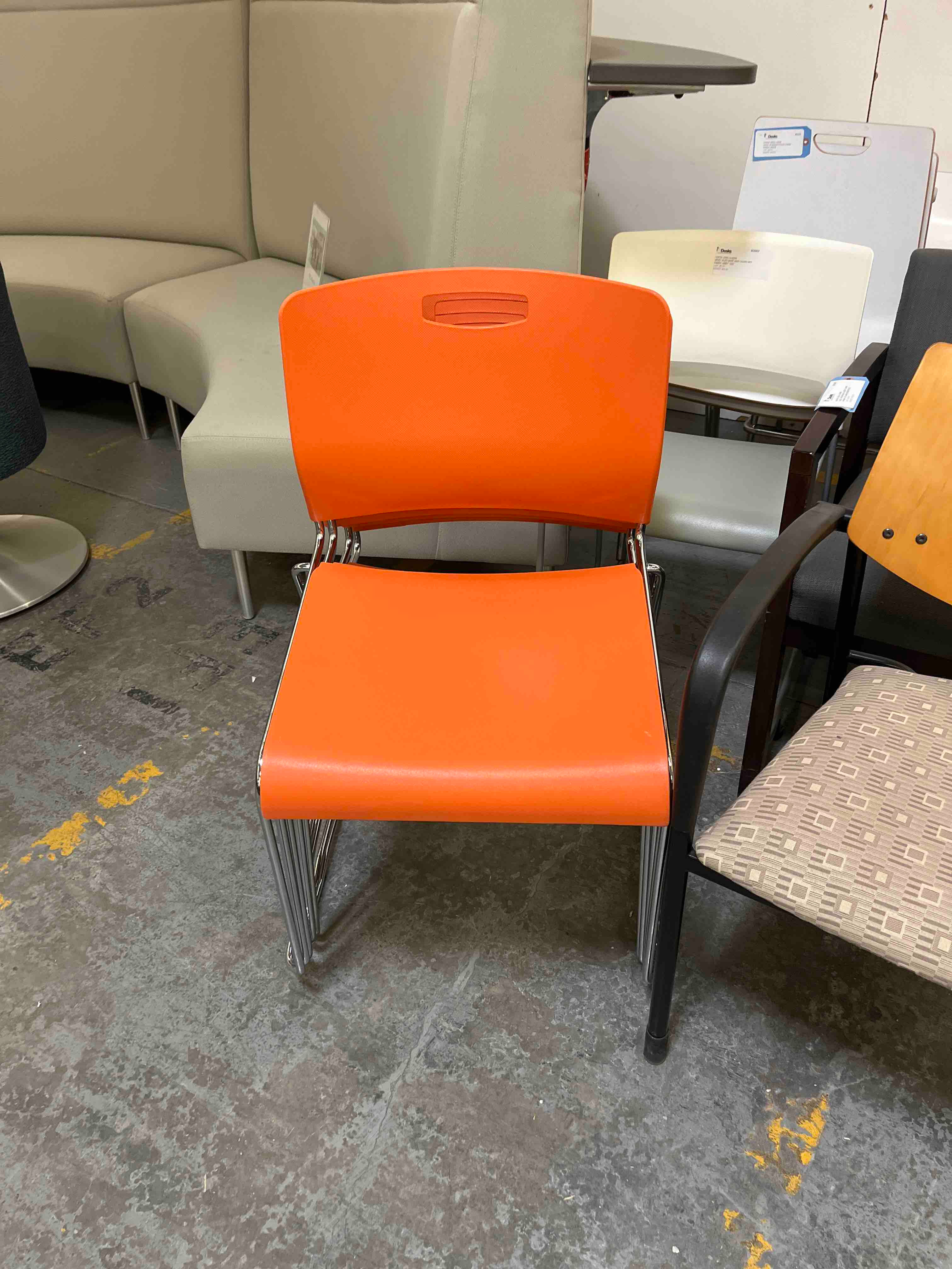 9 to 5 Stack Chair Orange/Orange