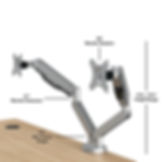 Thumbnail: HON Dual Monitor Arm | 21"W