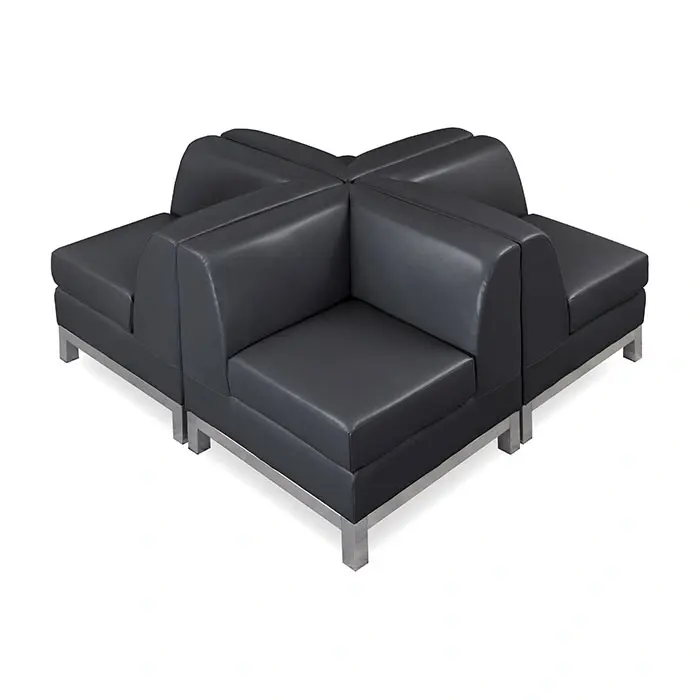 Thumbnail: 9995 CLUB CHAIR CORNER - BLKU164