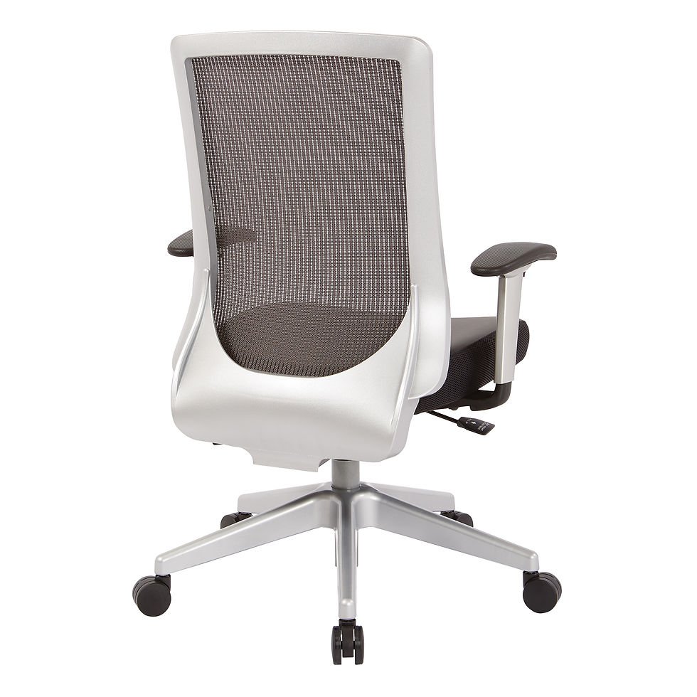 Thumbnail: High Back Black Vertical Mesh Chair