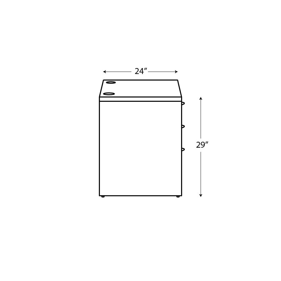 Thumbnail: HON Mod Credenza | 60"W x 24"D