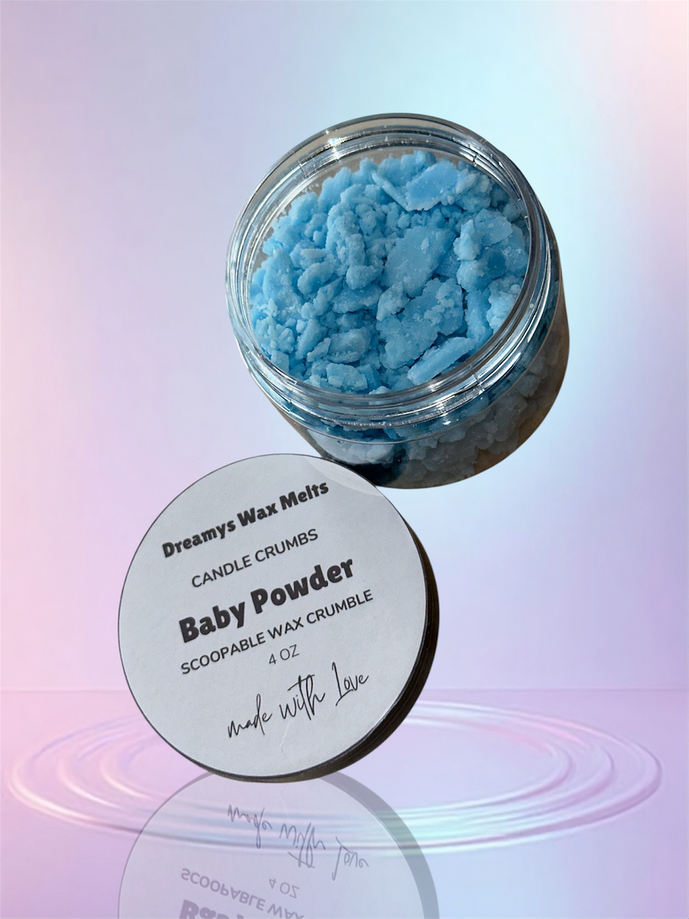 4oz Baby powder Candle wax beads