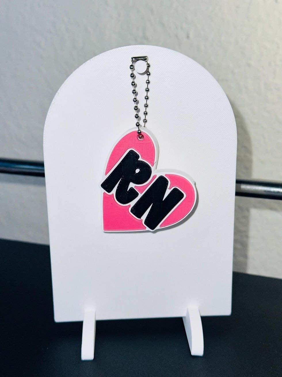 Thumbnail: 3D Printed RN Can Opener Keychain | Nurse Gift, Soda Tab Opener