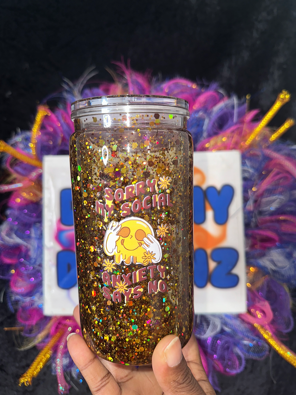 My social anxiety says NO