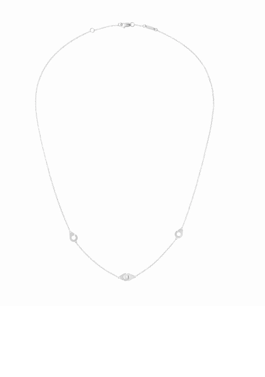 Miniature : Collier Menottes dinh van R5 or blanc