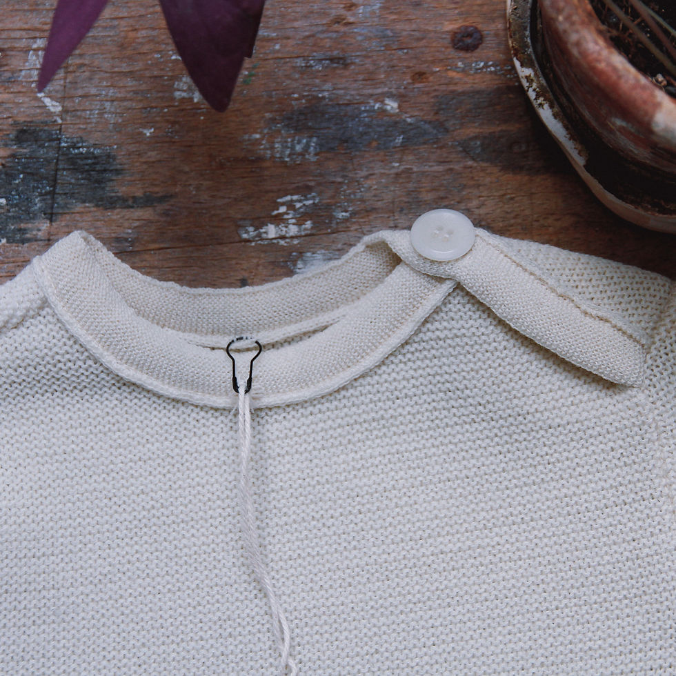 Miniature : Pull en pure laine douce Crème