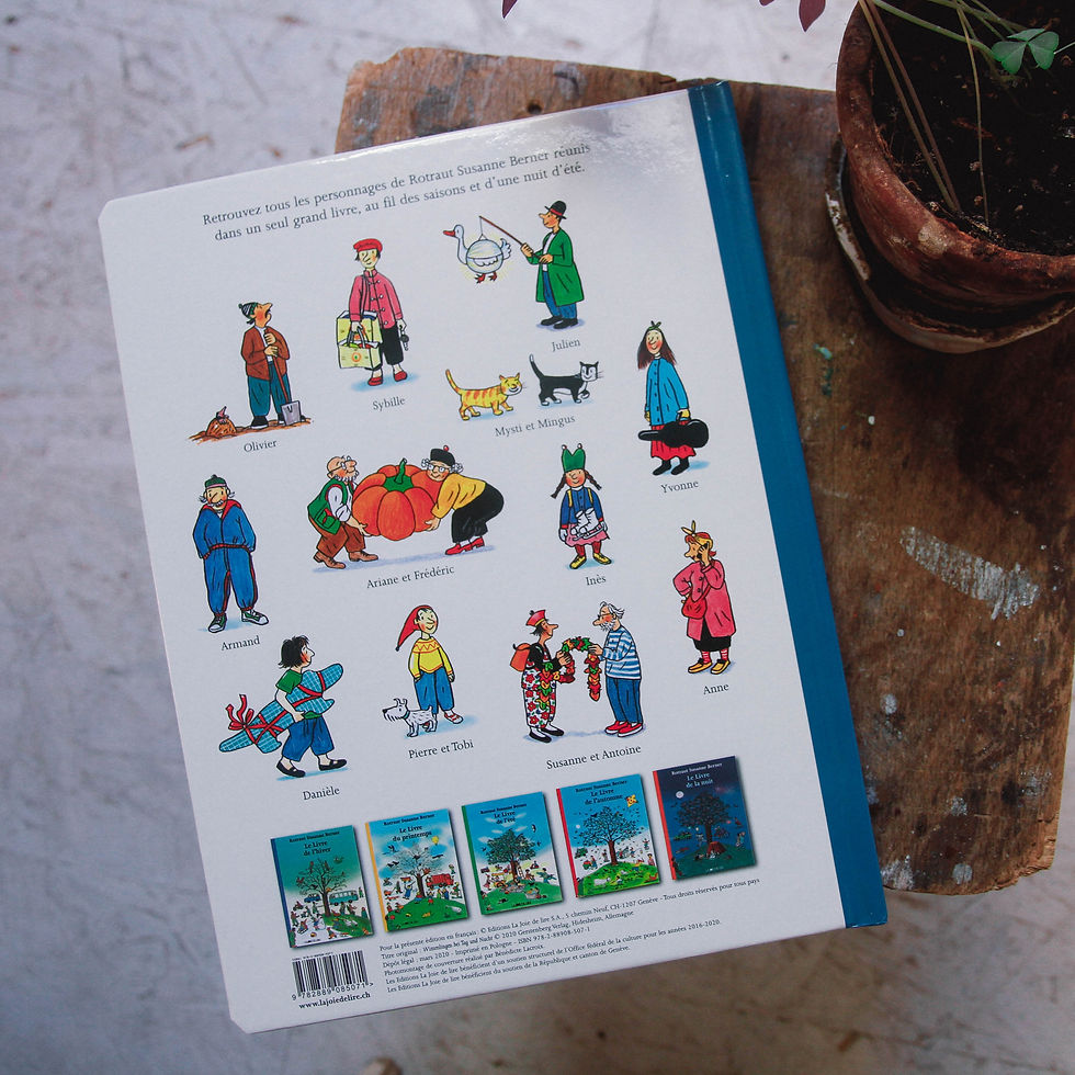 Miniature : Quatre saisons et une nuit d'été de Rotraut Susanne Berner
