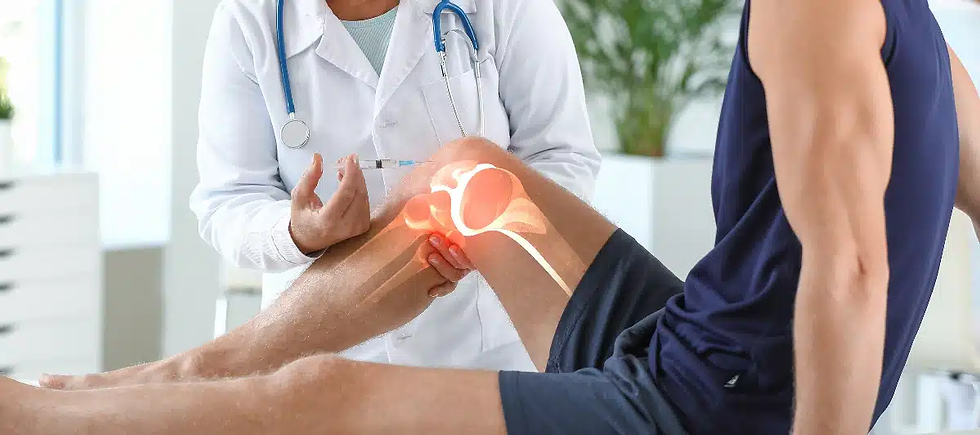 What is the latest treatment for knee pain?