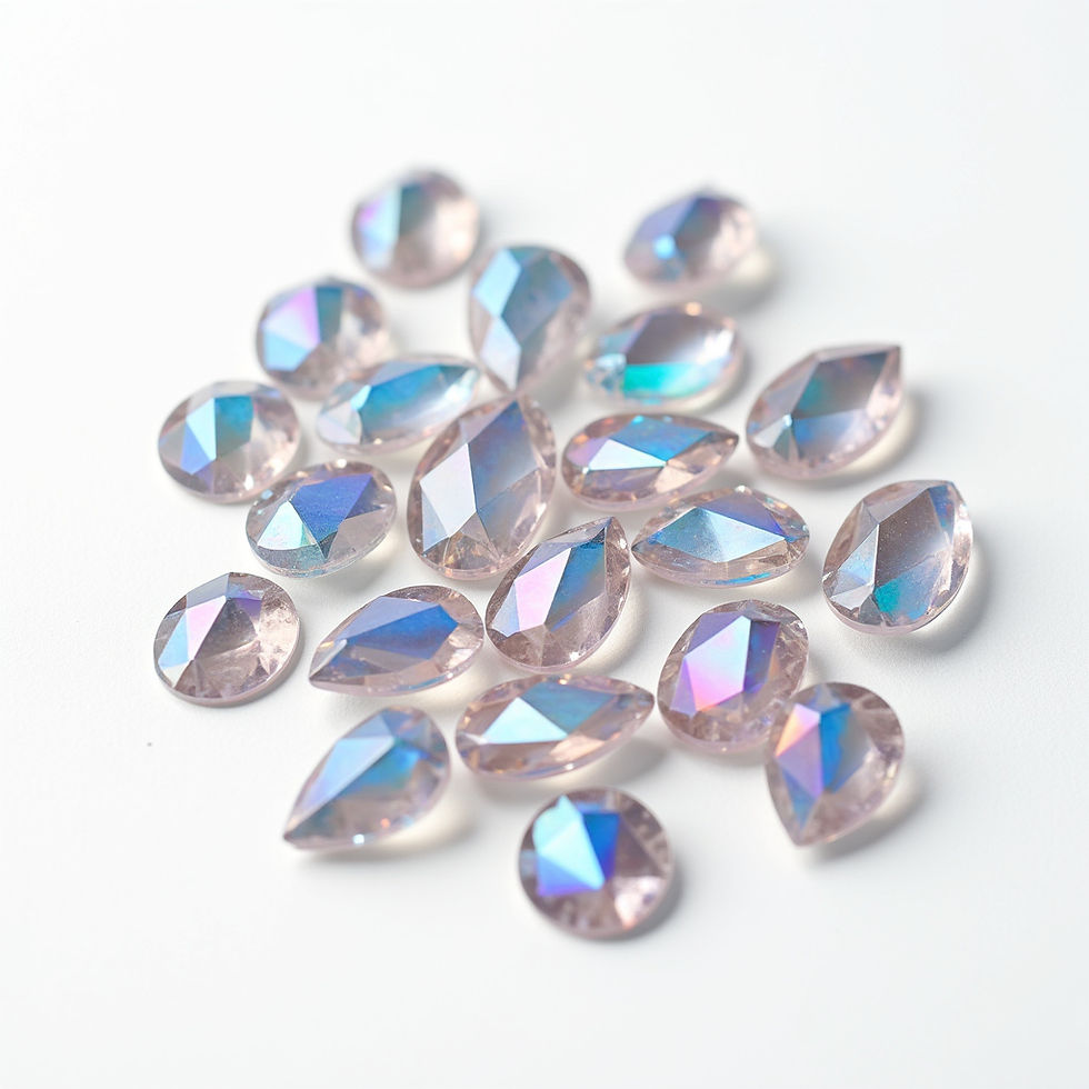 Iridescent Crystal Gems