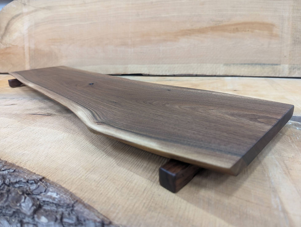 Thumbnail: Live Edge Walnut Serving Board