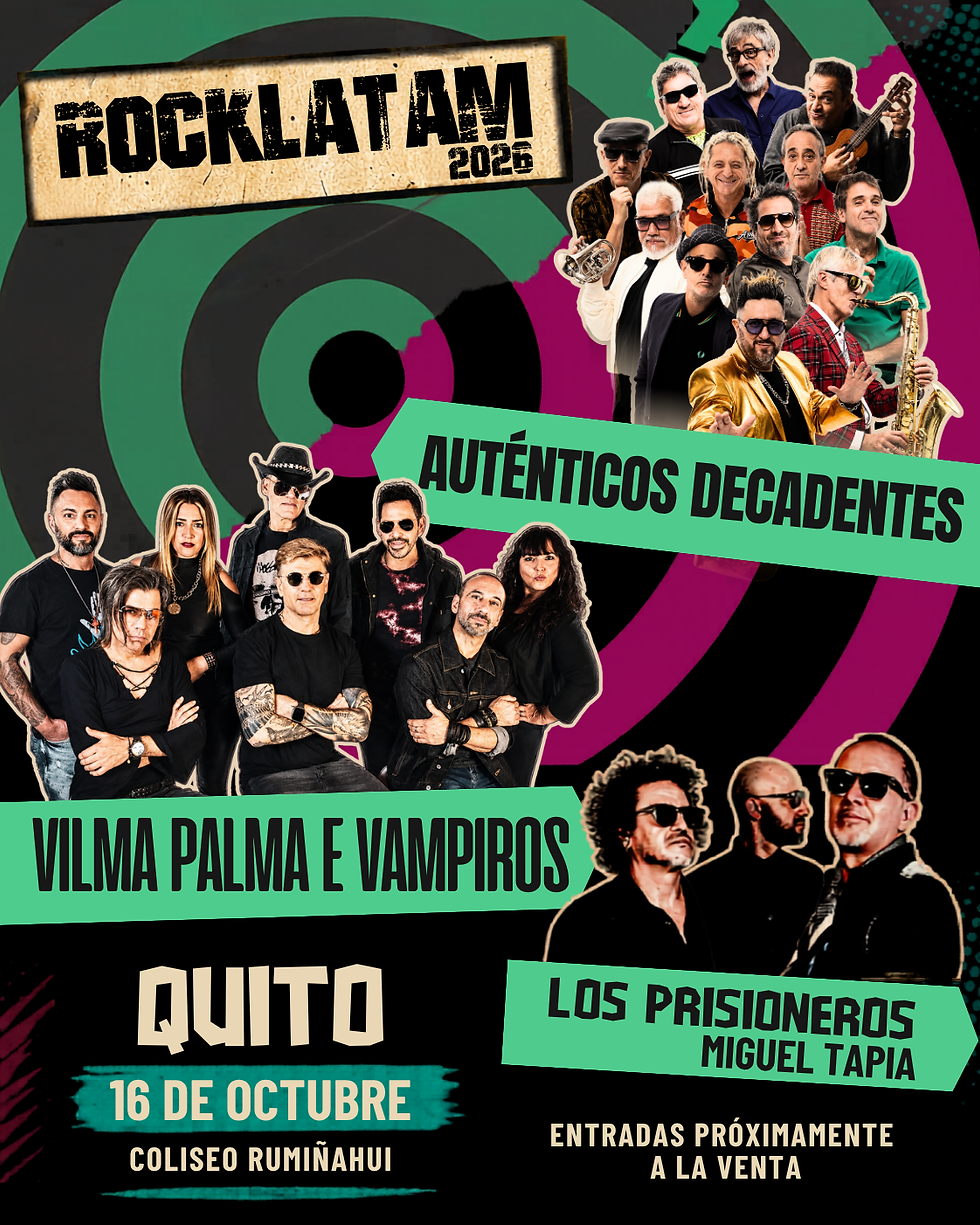 ROCKLATAM 2026 Quito