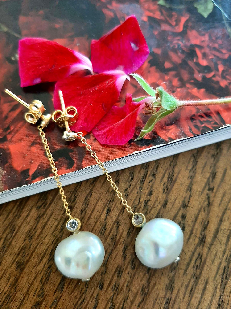 Thumbnail: Bride Pearl earrings