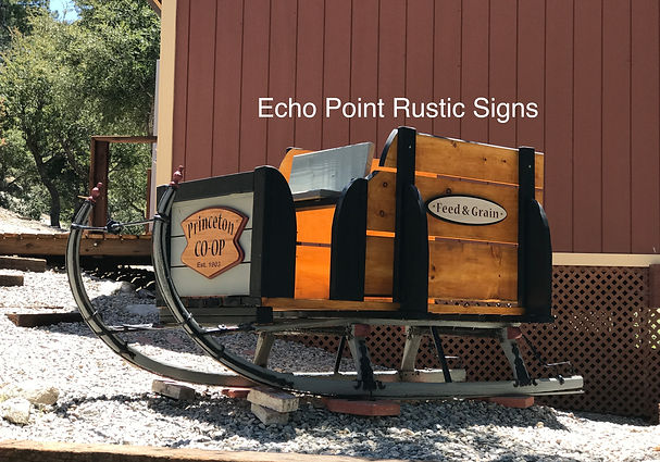 Echo Point Rustic Signs