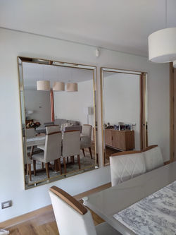 Espejo liso marco espejo