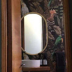 Espejo marco puntas redondeadas