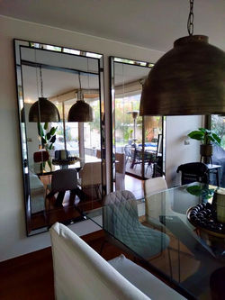 Espejo liso marco espejo