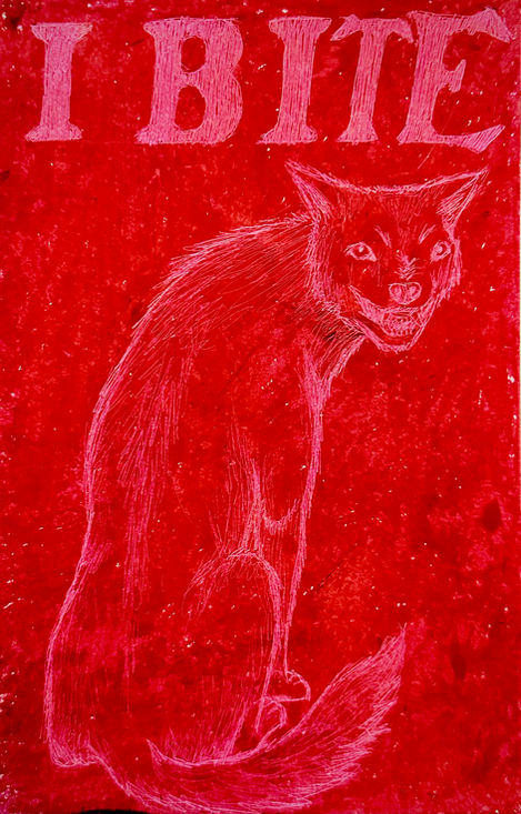 I Bite Sgraffito
