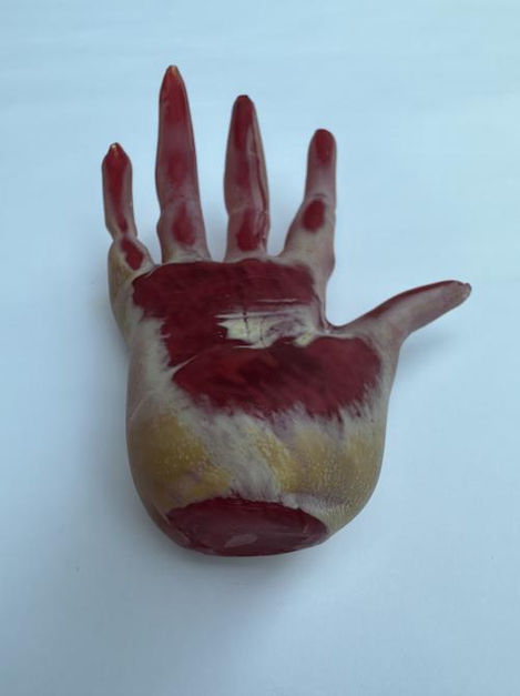 Learning to Survive (hand detail)