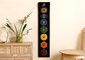Chakra Wall Banner Midnight 183x35cm