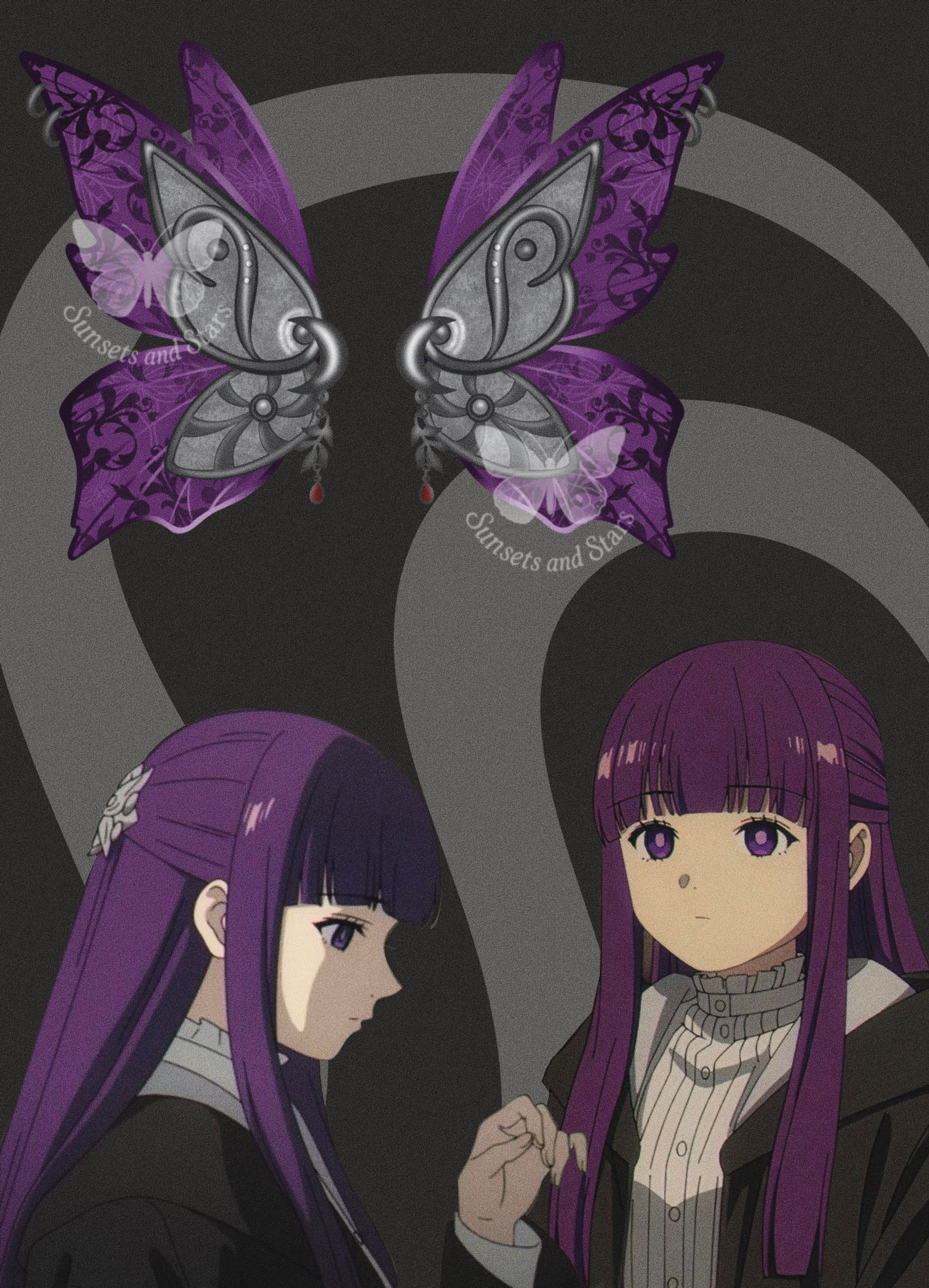 Fern Inspired Headphone Clips 2pc (Headphones NOT included)