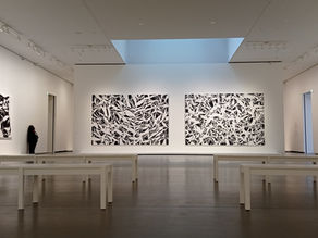 Chron.|Expo art cont : Hantaï