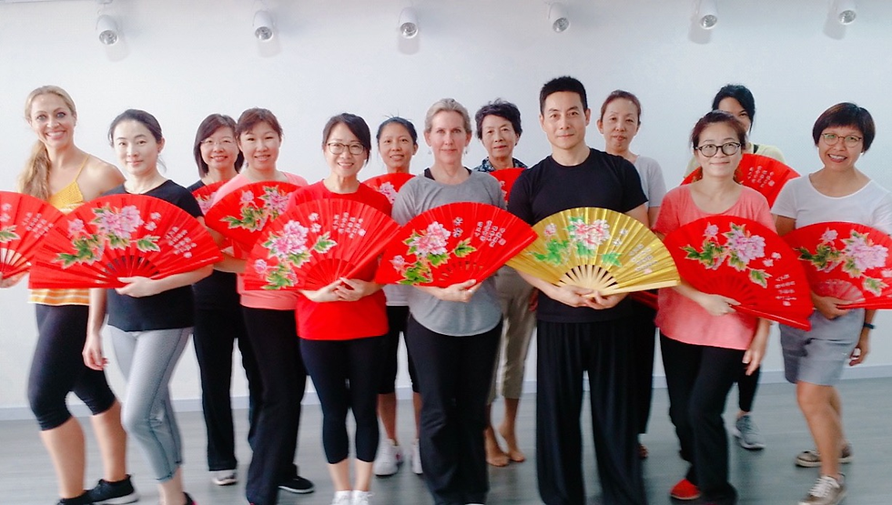 Taichi Fan (太极扇): Movement Practice with Master Chen