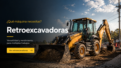 2MAQ venta y renta retroexcavadoras