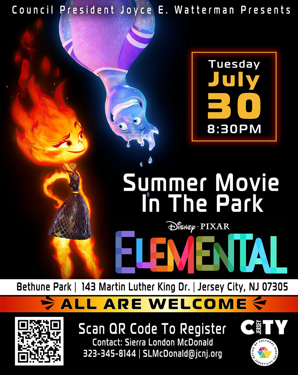 Summer Movie in the Park: Elemental