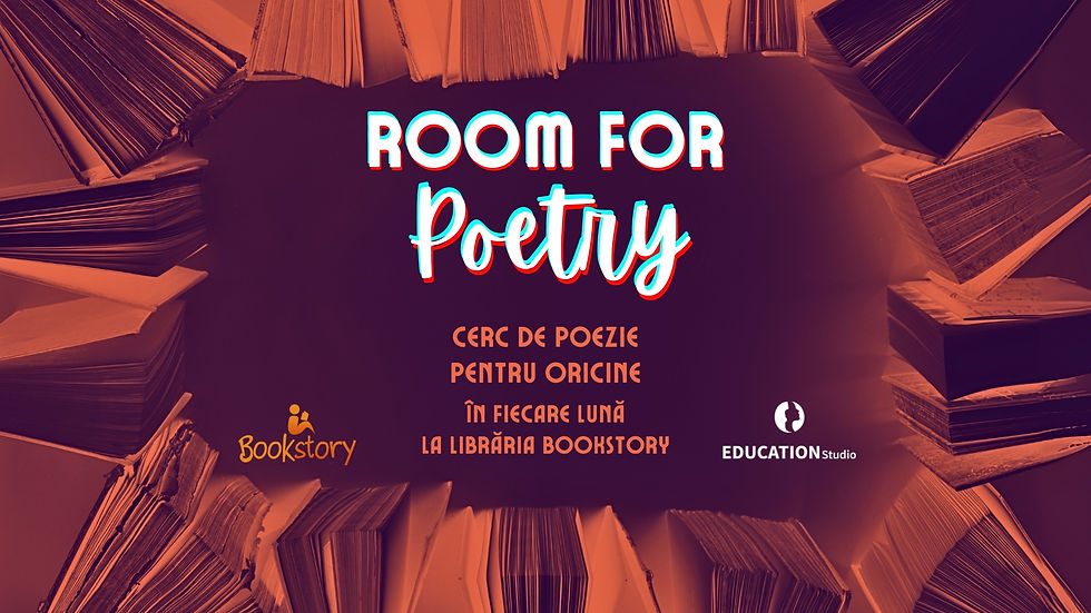 Room for Poetry - Cerc de poezie la librăria Bookstory