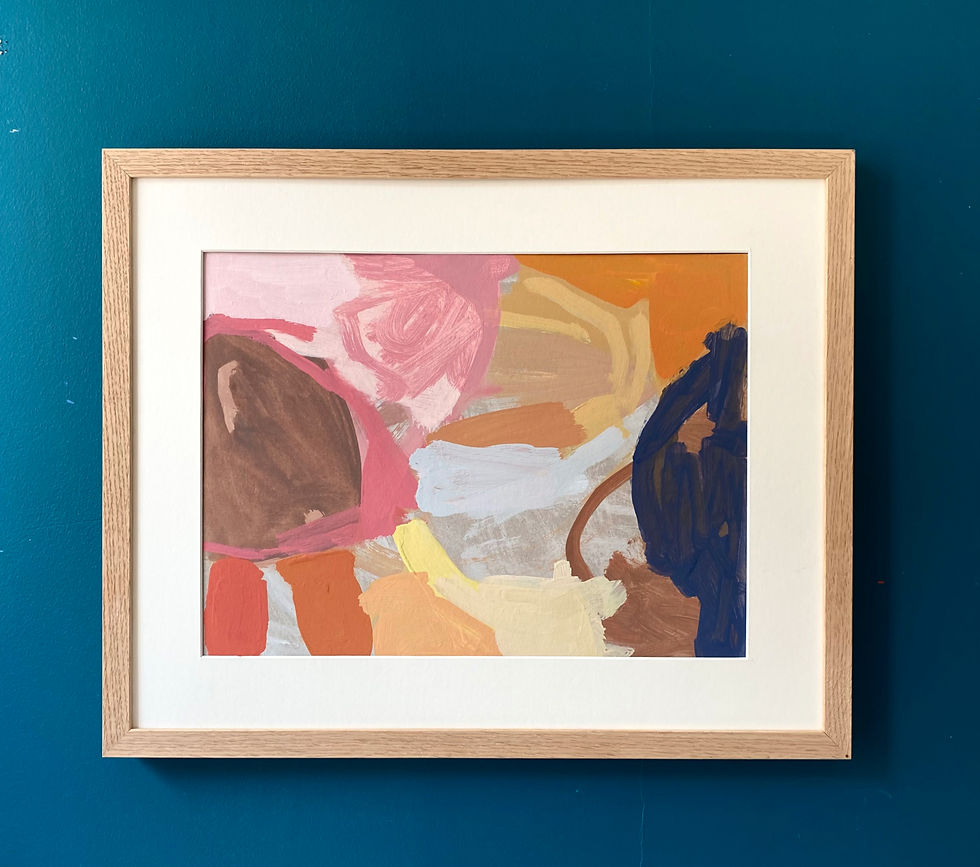 Acrylique sur carton 30X40