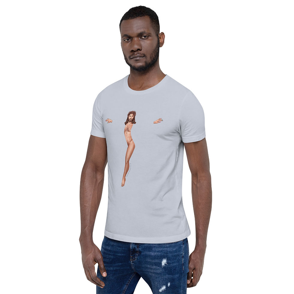 Thumbnail: Jesus Was A Sexual Being Unisex T-shirt - Light