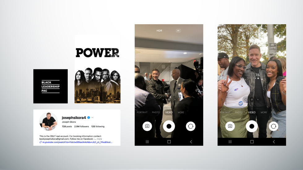 Cast of Power: Influencer Campaign Communications