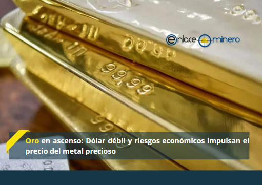 Oro en ascenso: Dólar débil y riesgos económicos impulsan el precio del metal precioso