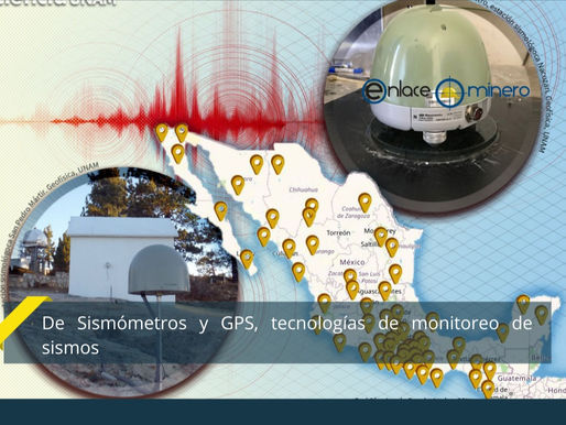De Sismómetros y GPS, tecnologÃas de monitoreo de sismos