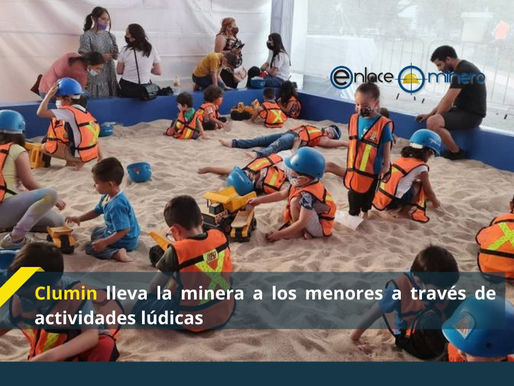 Clumin lleva la minera a los menores a través de actividades lúdicas