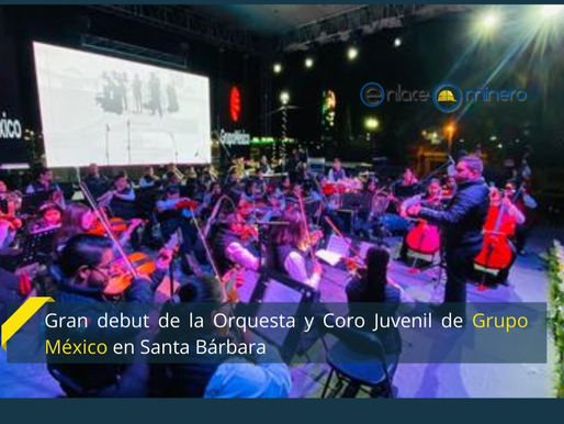 Gran debut de la Orquesta y Coro Juvenil de Grupo México en Santa Bárbara