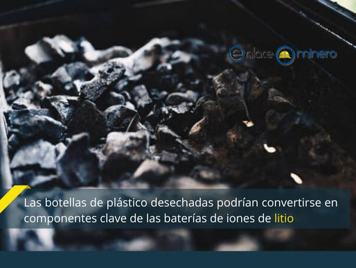 Las botellas de plástico desechadas podrÃan convertirse en componentes clave de las baterÃas de ione