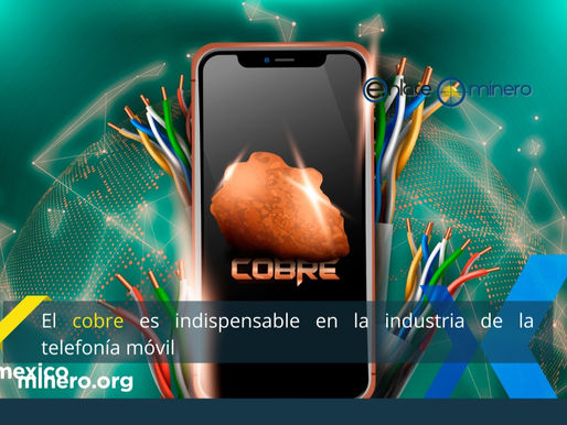 El cobre es indispensable en la industria de la telefonía móvil
