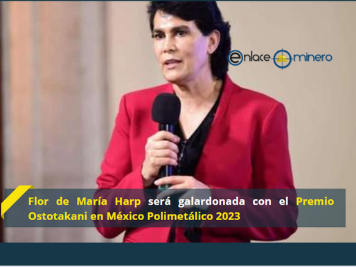 Flor de María Harp será galardonada con el Premio Ostotakani en México Polimetálico 2023