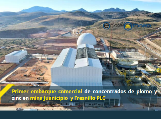 Primer embarque comercial de concentrados de plomo y zinc en mina Juanicipio y Fresnillo PLC