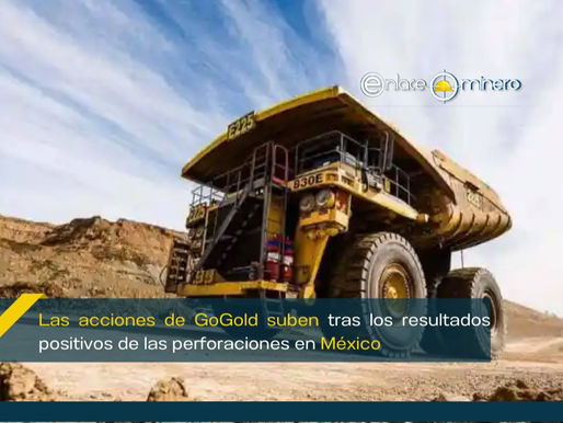 Las acciones de GoGold suben tras los resultados positivos de las perforaciones en México