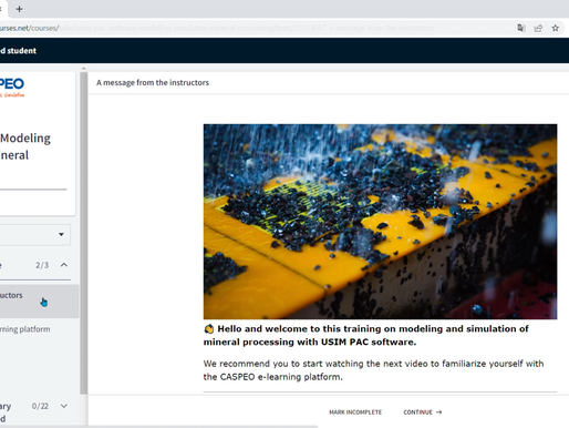 CASPEO, editor lÃder de software para la industria minera, lanza su plataforma de aprendizaje
