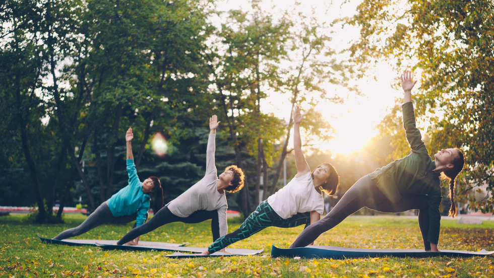 Yoga on the Mountain